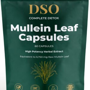 Mullein leaf capsules